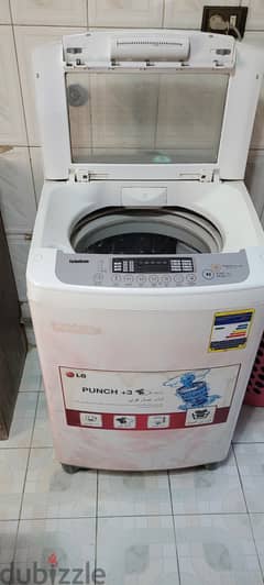 Fuzzy logic top load LG washing machine