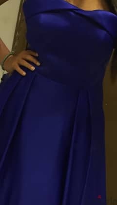 royal blue dress