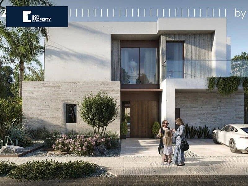 Stand-Alone Villa Fully Finished with AC's with Special Offer for 5% Down Payment over 8.5 Years of Equal Installments in Solana West 5