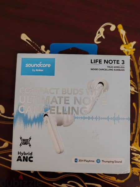 Soundcore by Anker life note 3 بحاله ممتازه 0