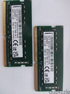 Kingston Ram DDR4 3200mhz 2x8gb ram