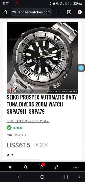 seiko automatic grand tuna 6