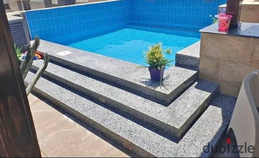 apartment Penthouse for sale with private pool ready to move in New Cairo 0