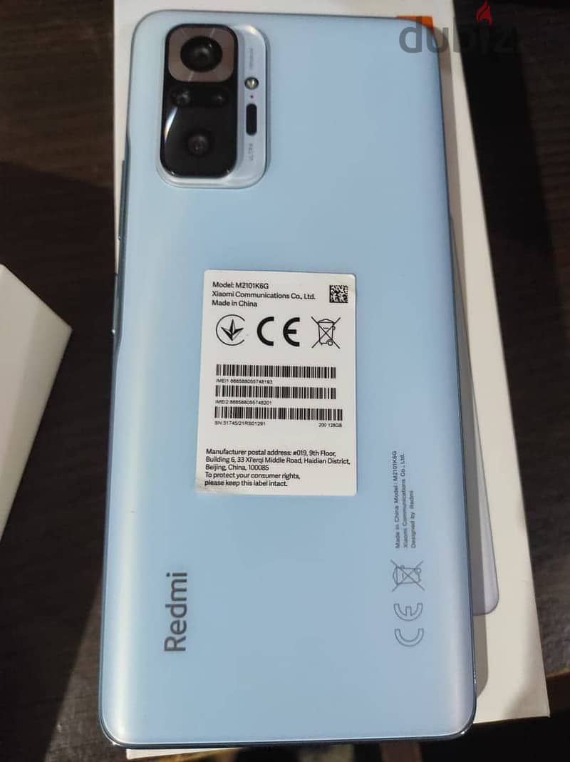 Xiaomi Redmi note 10 pro 6Ram 128Gb 1