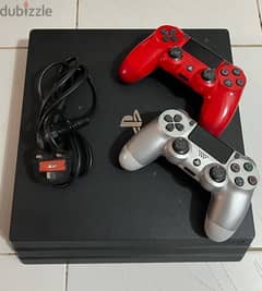 ps4 pro 1 tera with two original dualshocks