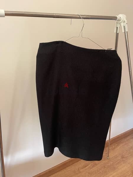 black midi skirt Marks&Spencer 1