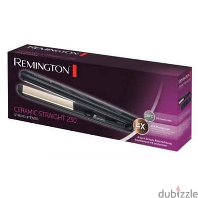 REMINGTON Hair Straightener Ceramic Plates 230'C Black S3500