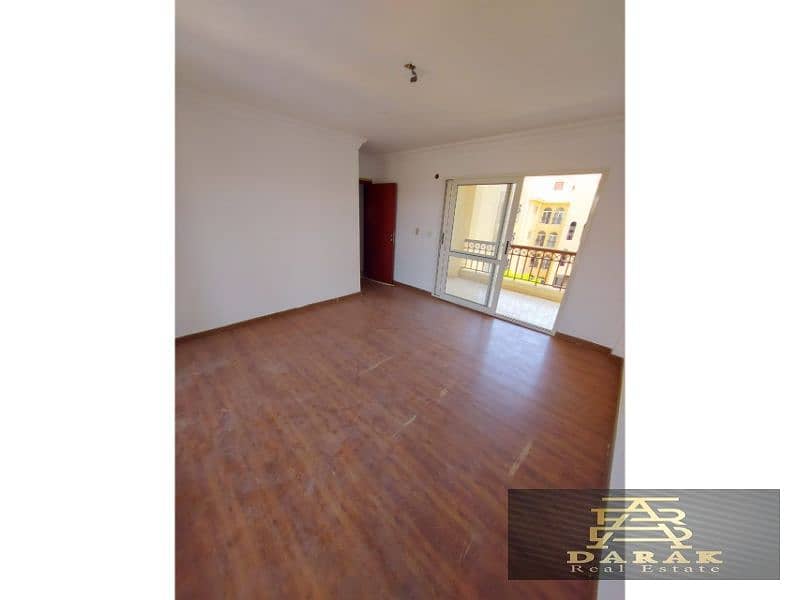 Here is the translation of the text:  ---  **Special opportunity for rent in Madinaty: 245 sqm apartment with a wide garden view, custom finishing in 4