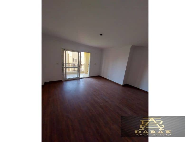 Here is the translation of the text:  ---  **Special opportunity for rent in Madinaty: 245 sqm apartment with a wide garden view, custom finishing in 7