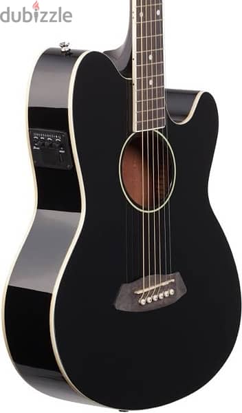 Ibanez TCY10e Acoustic Electric Guitar Black