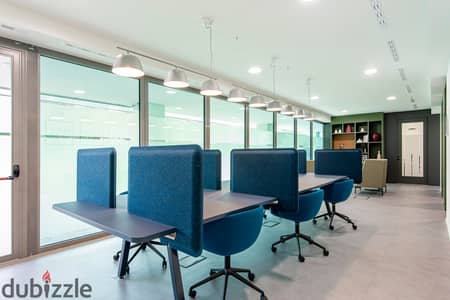 Book a reserved coworking spot or hot desk in Cairo, Majaz