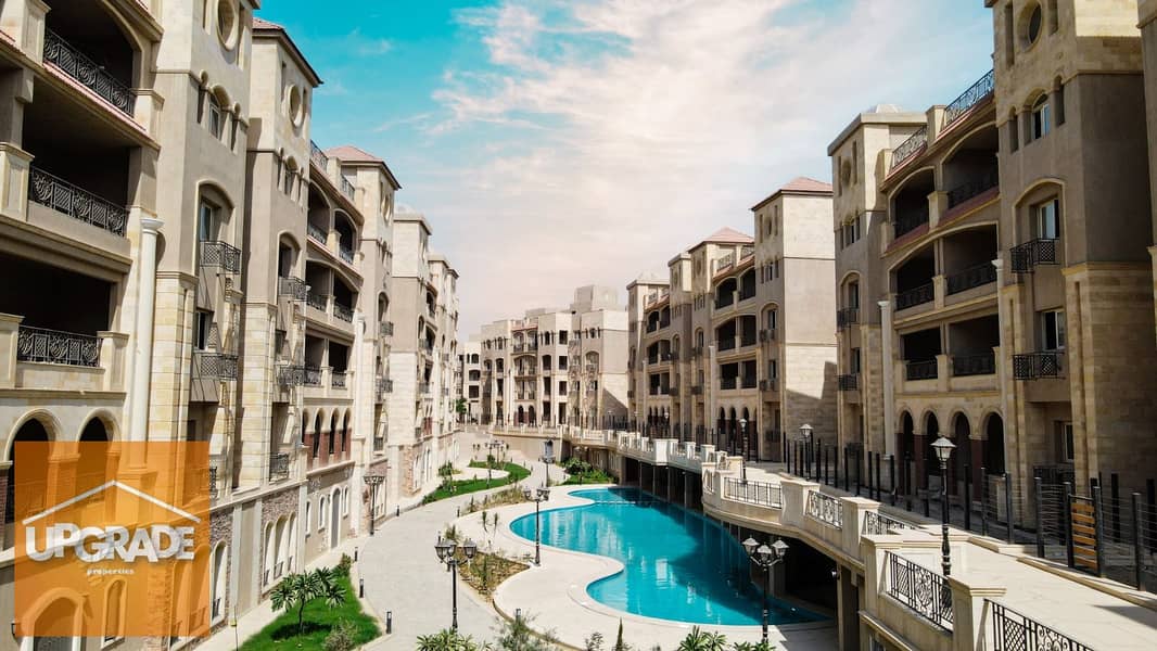 162 sqm apartment, immediate receipt, in the Fifth Settlement, next to the American University, Rock Vera Compound, with only 4% down payment and an i 8