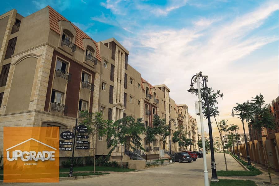 162 sqm apartment, immediate receipt, in the Fifth Settlement, next to the American University, Rock Vera Compound, with only 4% down payment and an i 9