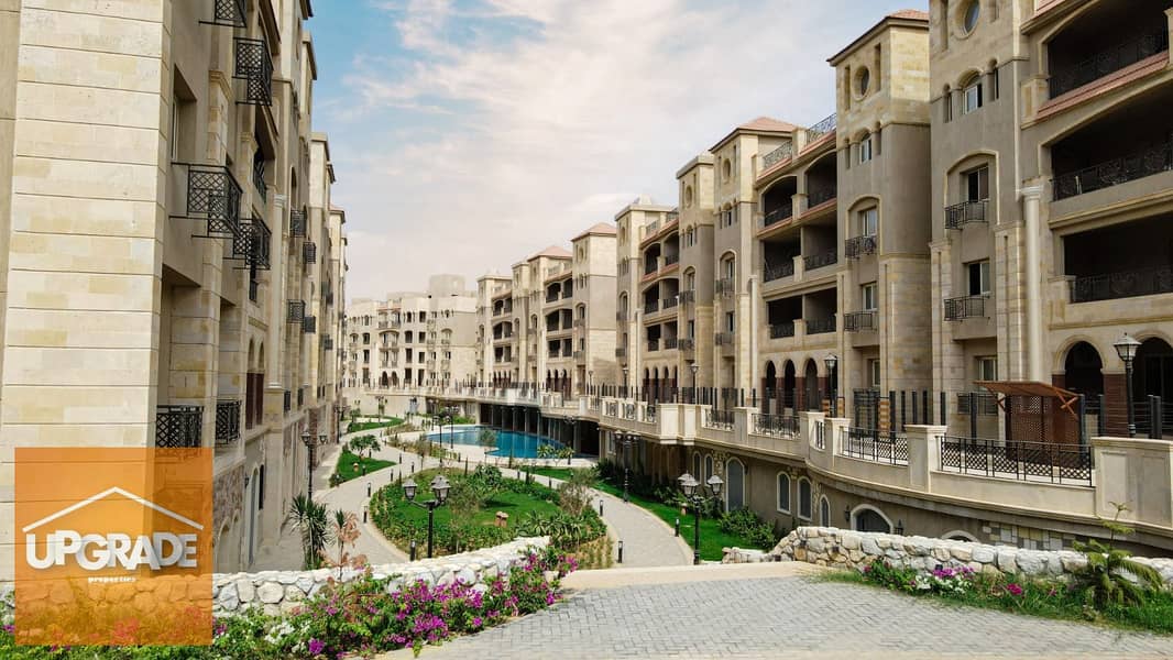 162 sqm apartment, immediate receipt, in the Fifth Settlement, next to the American University, Rock Vera Compound, with only 4% down payment and an i 13