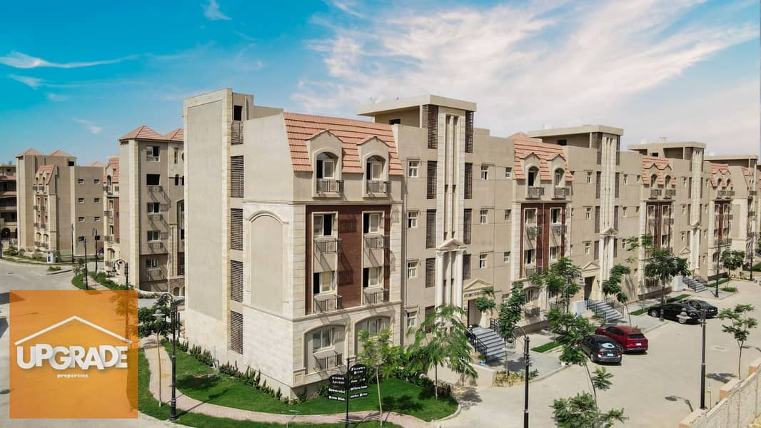 162 sqm apartment, immediate receipt, in the Fifth Settlement, next to the American University, Rock Vera Compound, with only 4% down payment and an i 14