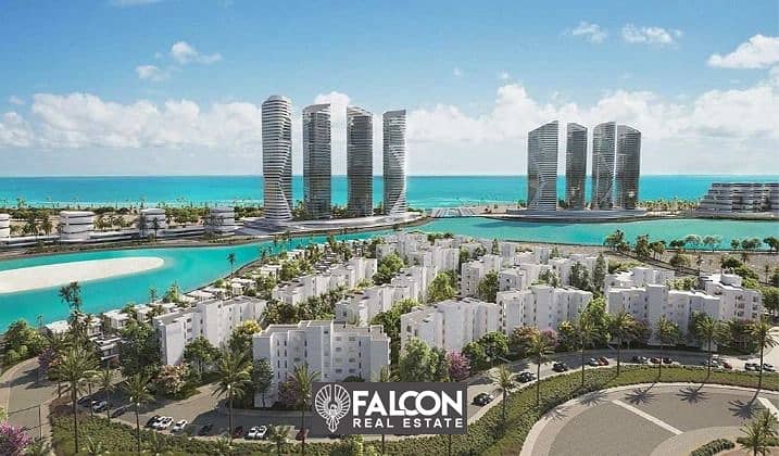 For sale in the heart of El Alamein, an apartment of 161 meters, immediate delivery, finished, ultra super luxury, in installments, in the Latin Quart 13