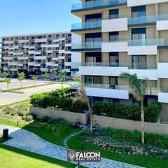 For immediate sale, a fully finished two-bedroom apartment on the view next to the International Medical Center in Shorouk, Al Roj Compound