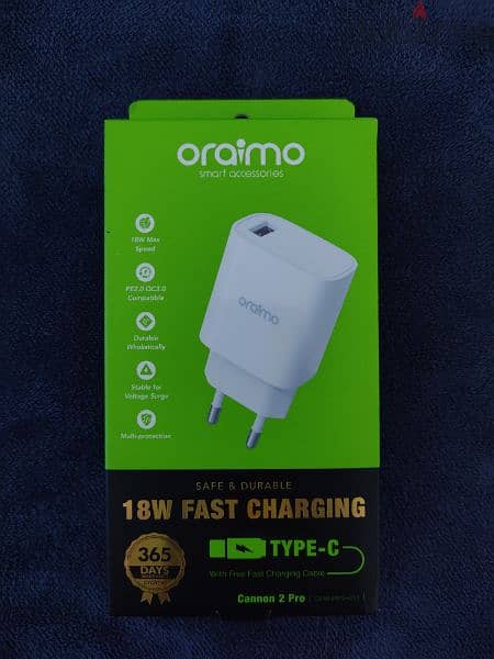 Oraimo Cannon 2 Pro charger 2