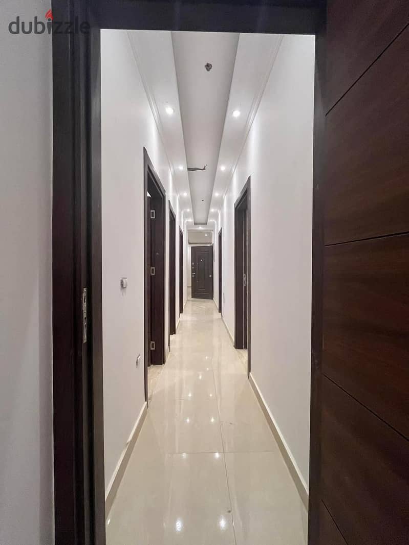 Super Luxe finishing apartment in Al-Fardous City, in front of Dreamland 1