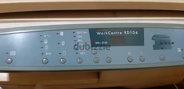 ماكينة طباعة xerox workcentre xd 104