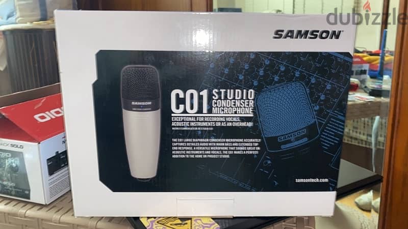 Samson C01 microphone Never used 4