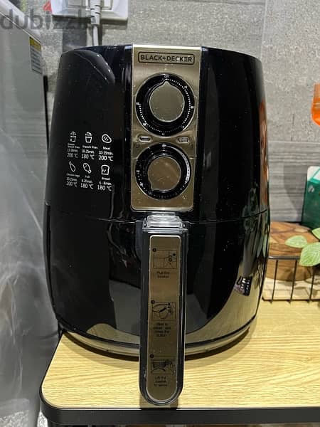 Black and Decker air fryer 0