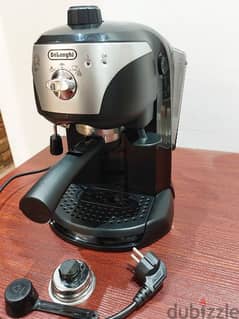 Delonghi Ec221 Pump Espresso & Coffee Machine, 1.4L, Black