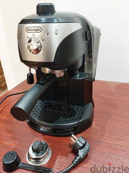 Delonghi Ec221 Pump Espresso & Coffee Machine, 1.4L, Black 0