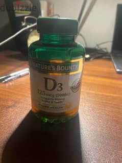 natures bounty vit d3 وارد امريكا