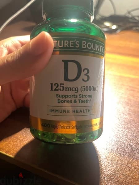 natures bounty vit d3 وارد امريكا 1