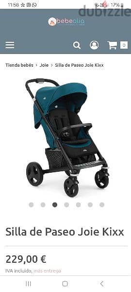 joie kixx original stroller سترولر جوي عربية اطفال 2