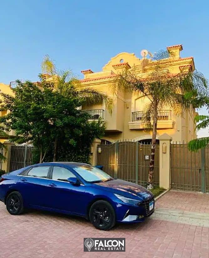 Villa ready for inspection and immediate moving 3 floors for sale with installments in La Vista El Patio 5 East Shorouk City 2