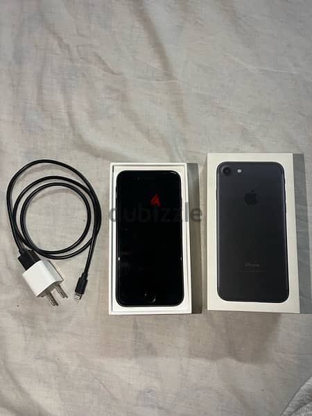 ايفون 7 32جيجا للبيع iphone 7 32GB for sale black 1