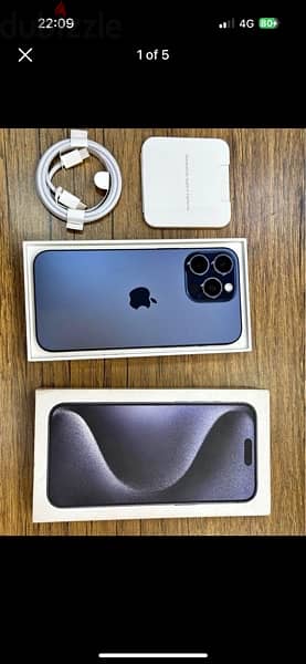 IPhone 15 Pro 128 Blue titanium  كسر زيرو 3