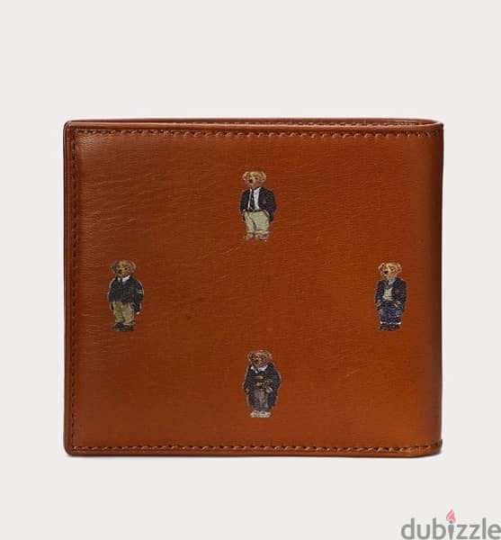 Authentic POLO Bear Ralph Lauren Wallet 4