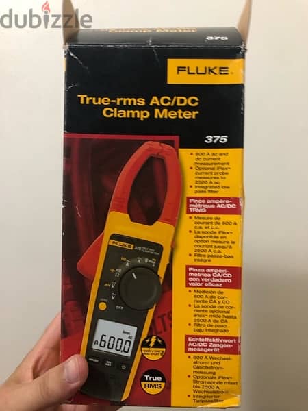 Fluke 375FC True-RMS Clamp Meter 2