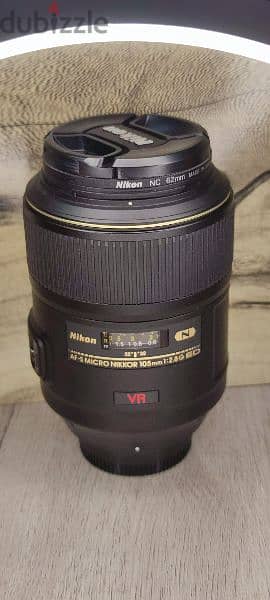 Nikon 105 m  AF-s Nikkor 2.8 macro lens  VR ED N Dental photography