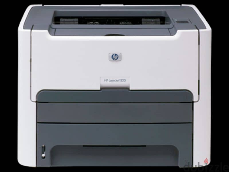 طابعة اتش بي ليزر اسود تطبع من الموبايل(برنترhp/طباعة/طابعه printer hp 1