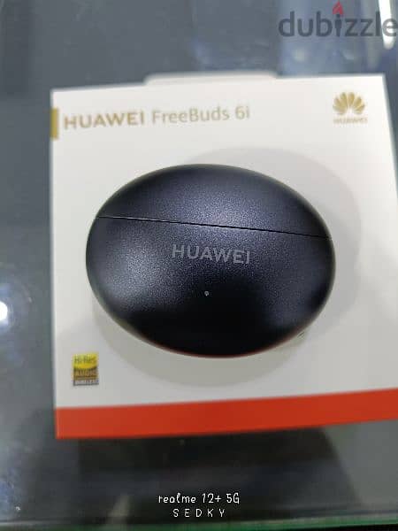 Huawei Free Buds 6i استخدام اسبوع بكل مشتملاتها بالضمان 1