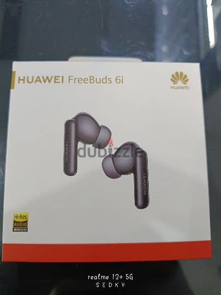 Huawei Free Buds 6i استخدام اسبوع بكل مشتملاتها بالضمان 2