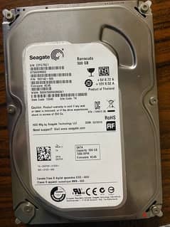 Hard Disk seagate 500 GB 0