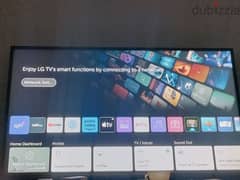 LG, 55 inch (55UM7340PVA) UHD 4K (2020) - light using like a new