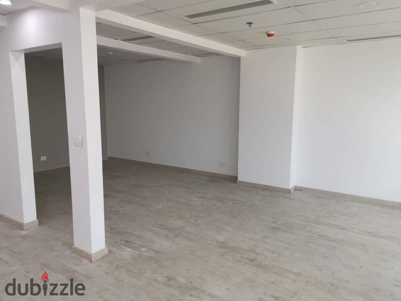 مكتب متشطب 167 مــتر ايجار فى تريفيوم التجمع بجوار كايرو بيزنس بلازا office for rent in trivium beside better home cairo business plaza 2