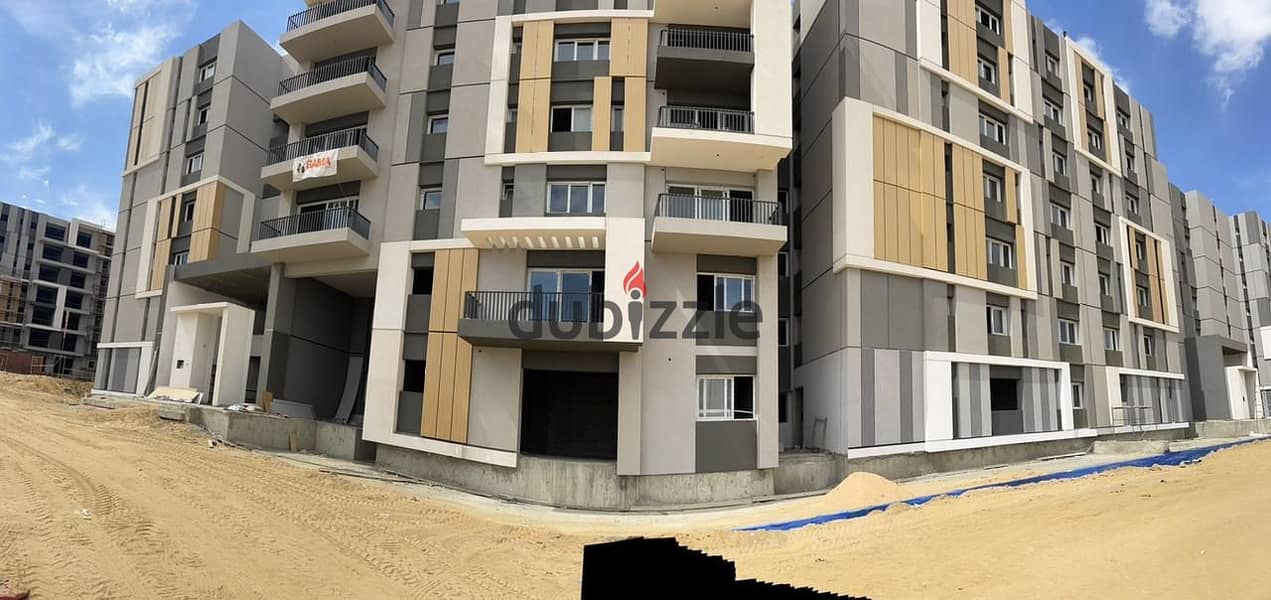 Apartment 140m for 10 years next to Hap Town in park central Hassan Allam Compound Mostakbal City شقه 140م على 10 سنين بجوار هاب تاون فى كمبوند بارك س 1