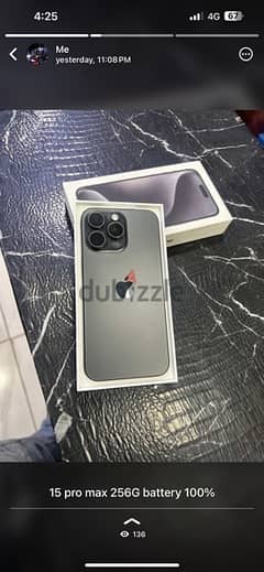 iPhone 15 pro max zero 0