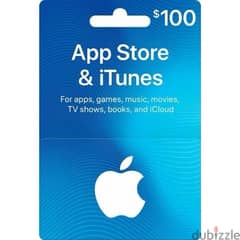 itunes gift card (100$)