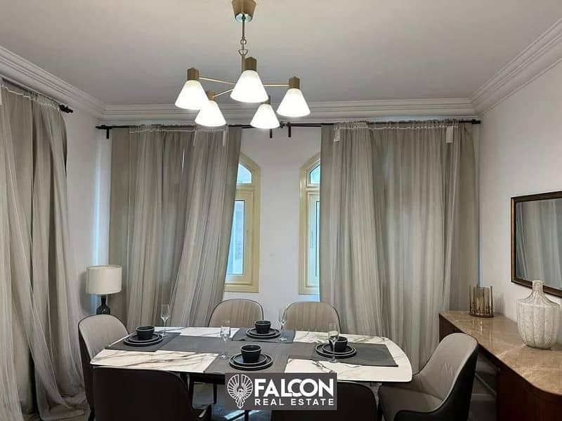 Fnished apartment 3room ready for move double view in Al Maqsad 10% DP and installments until 2034 in New Capital شقه متشطبه جاهزه للاستلام المقصد 2