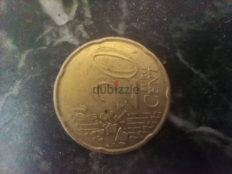 عملة 20يورو سنت 1999 0