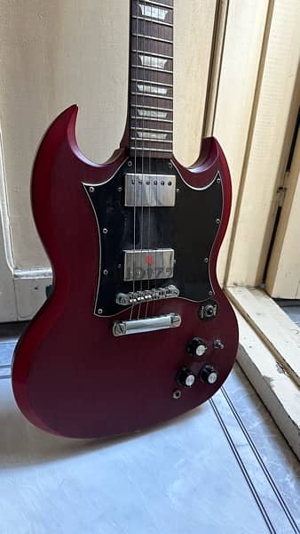 Electric Guitar Epiphone SG - Burgundy / جيتار الكتريك ابيفون