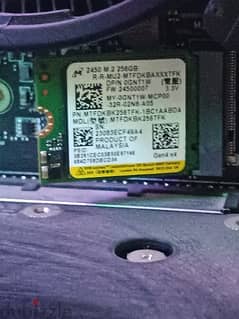 256gh m. 2 NVME micron SSD 0